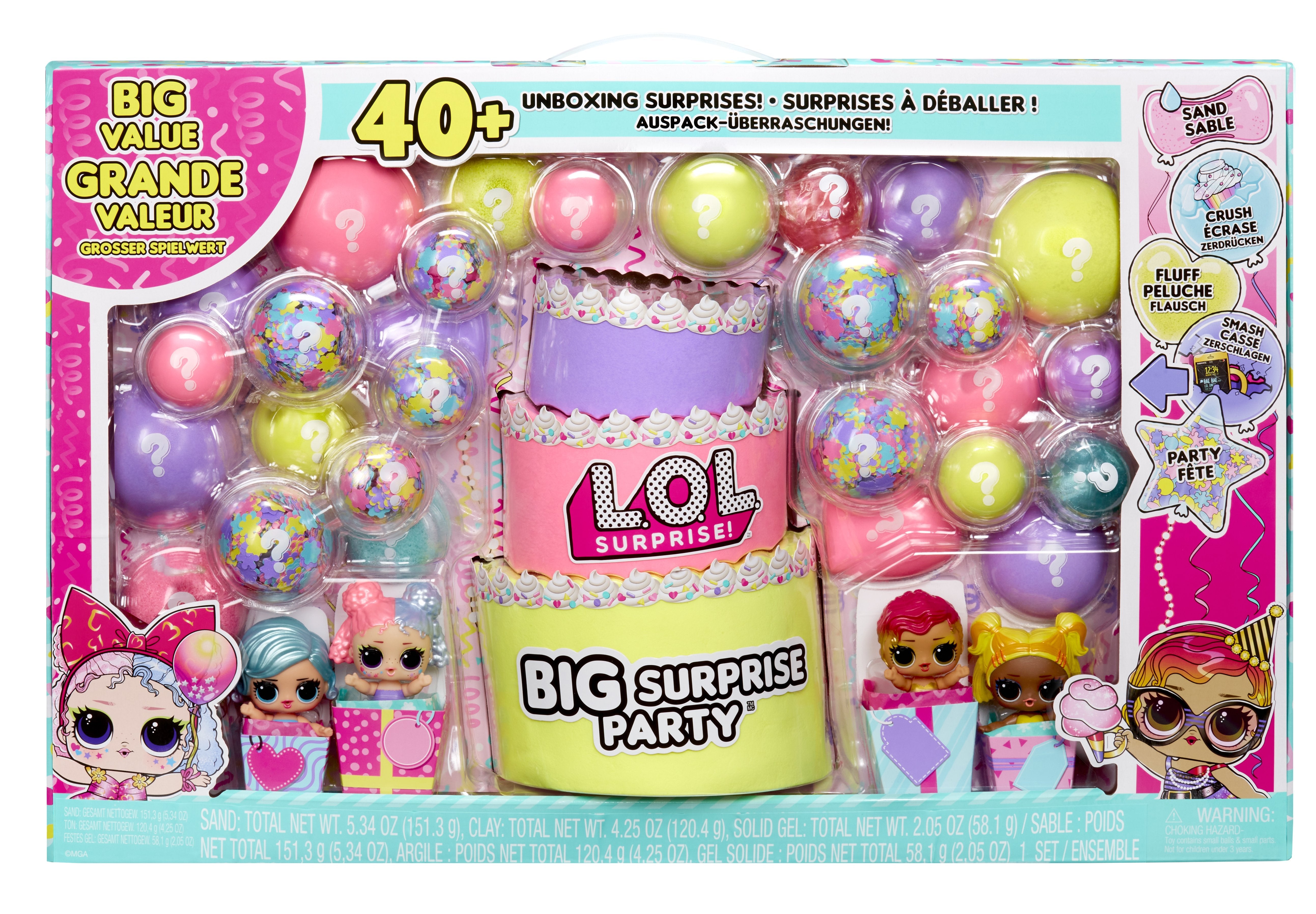 Lalki L.O.L. Surprise Big Surprise Party
