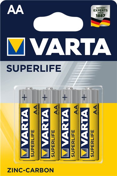 EAN 4008496556267 - Varta SUPERLIFE Batería de un solo uso AA Zinc-carbono imagen 1