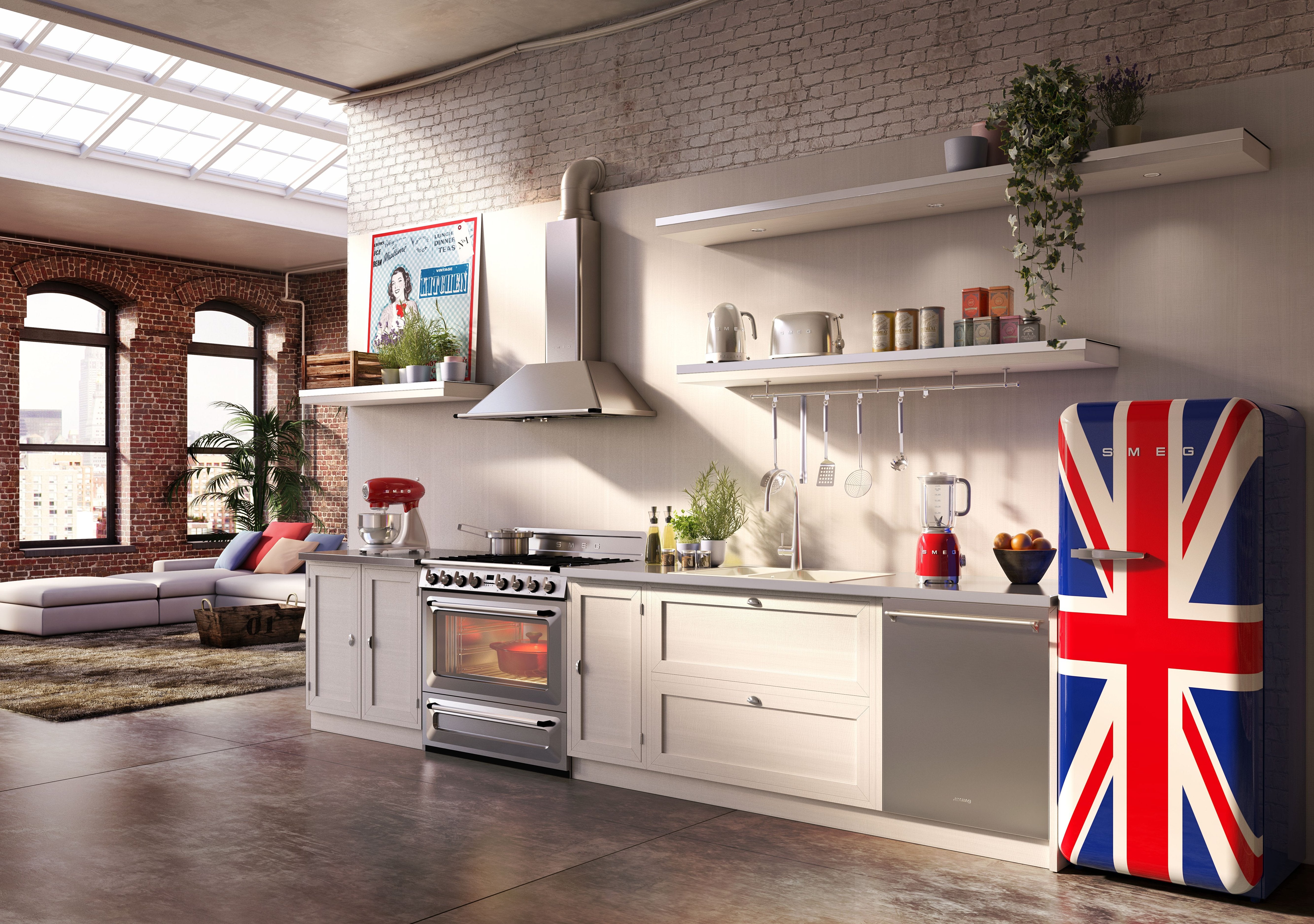 EAN 8017709189136 - Smeg TSF01SSEU tostadora 6 2 rebanada(s) 950 W Cromo imagen 8
