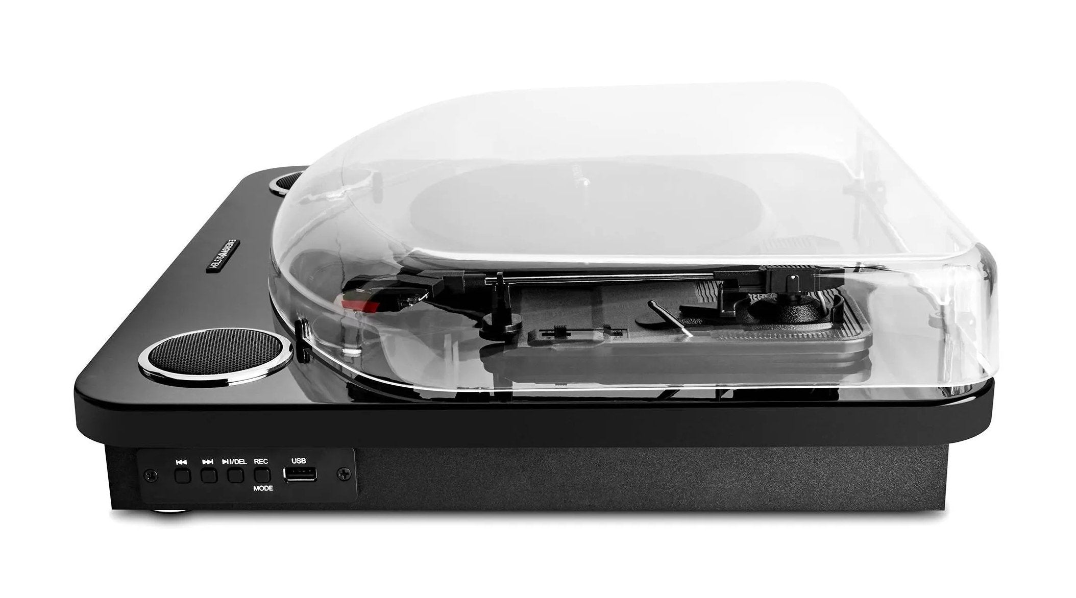EAN 8432426459438 - Energy Sistem BlackSpin Tocadiscos de tracción por correa Negro, Transparente imagen 5