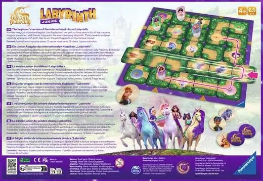 Ravensburger Unicorn Academy Junior Labyrinth, Juego De Mesa 25079