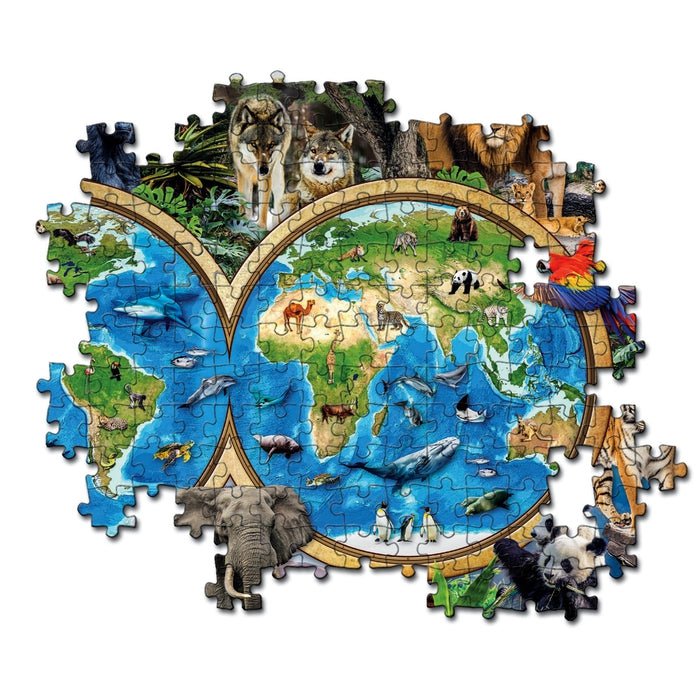 Puzzle Super El Maravilloso Mundo Animal 300pzs