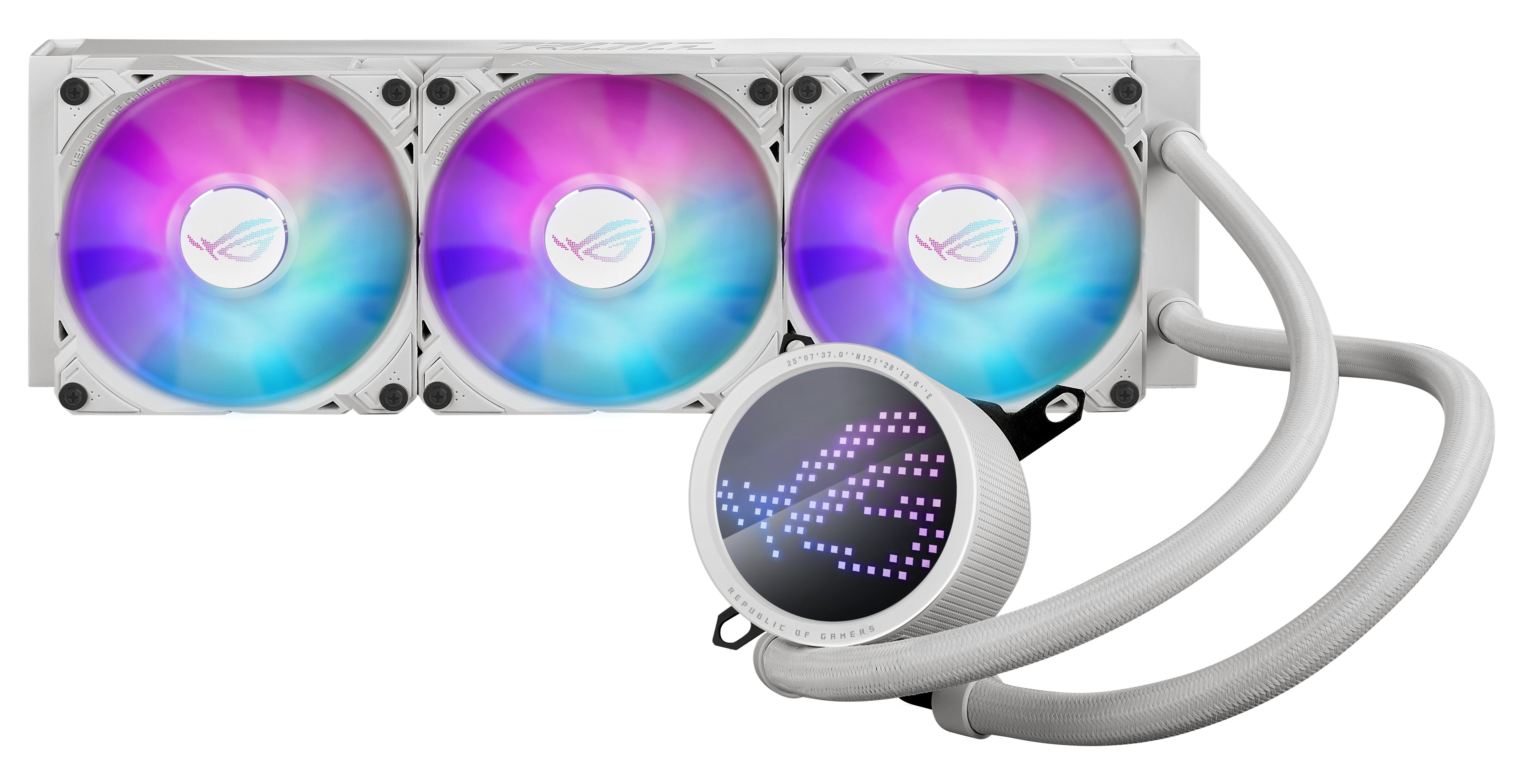EAN 4711081943273 - ASUS ROG Ryuo III 360 ARGB White Edition Procesador Kit de refrigeración líquida 12 cm Blanco imagen 1
