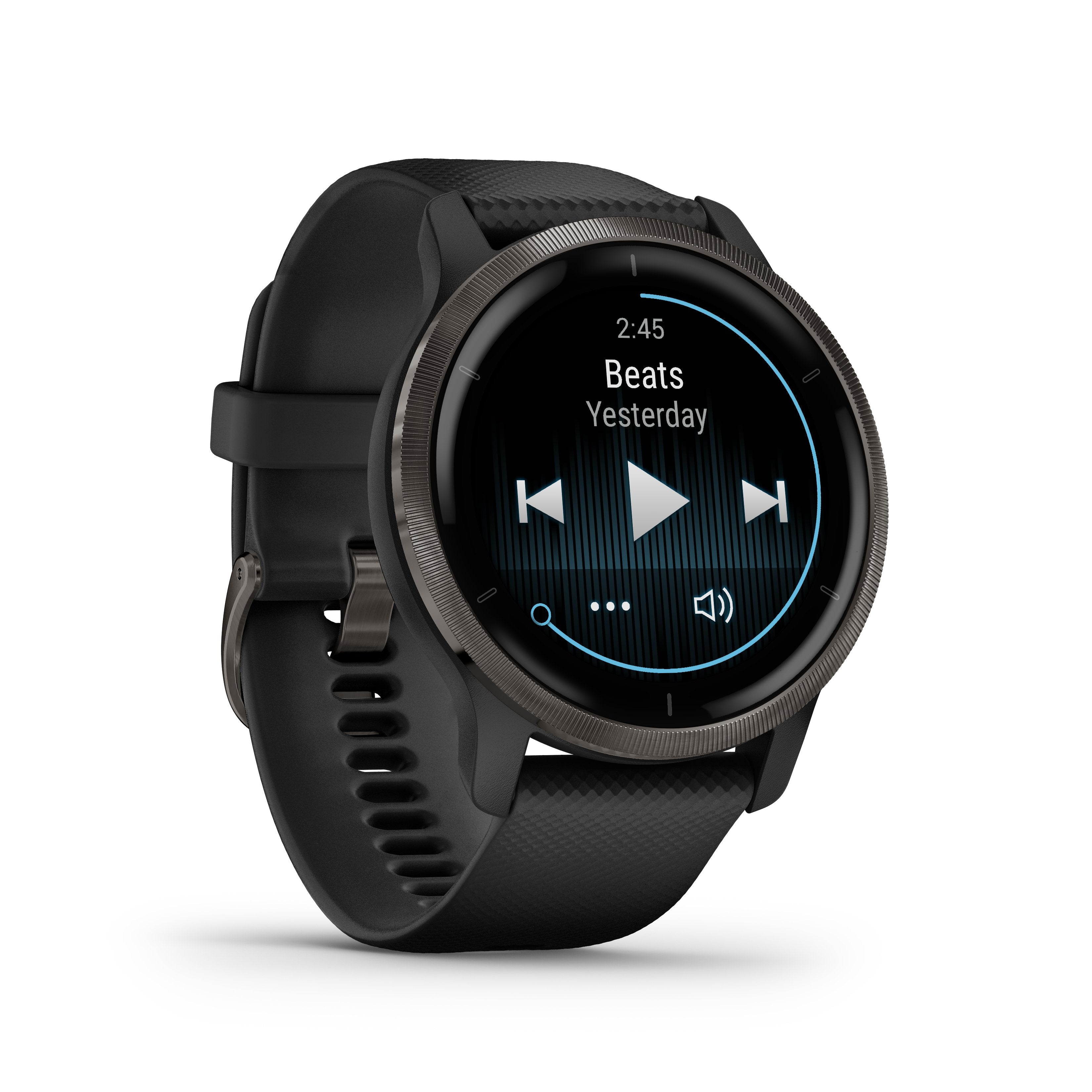 Garmin Venu 2 Negro/Pizarra Smartwatch Multideporte Wifi Gps Integrado Frecuencia Actividad Sueño 45 Mm