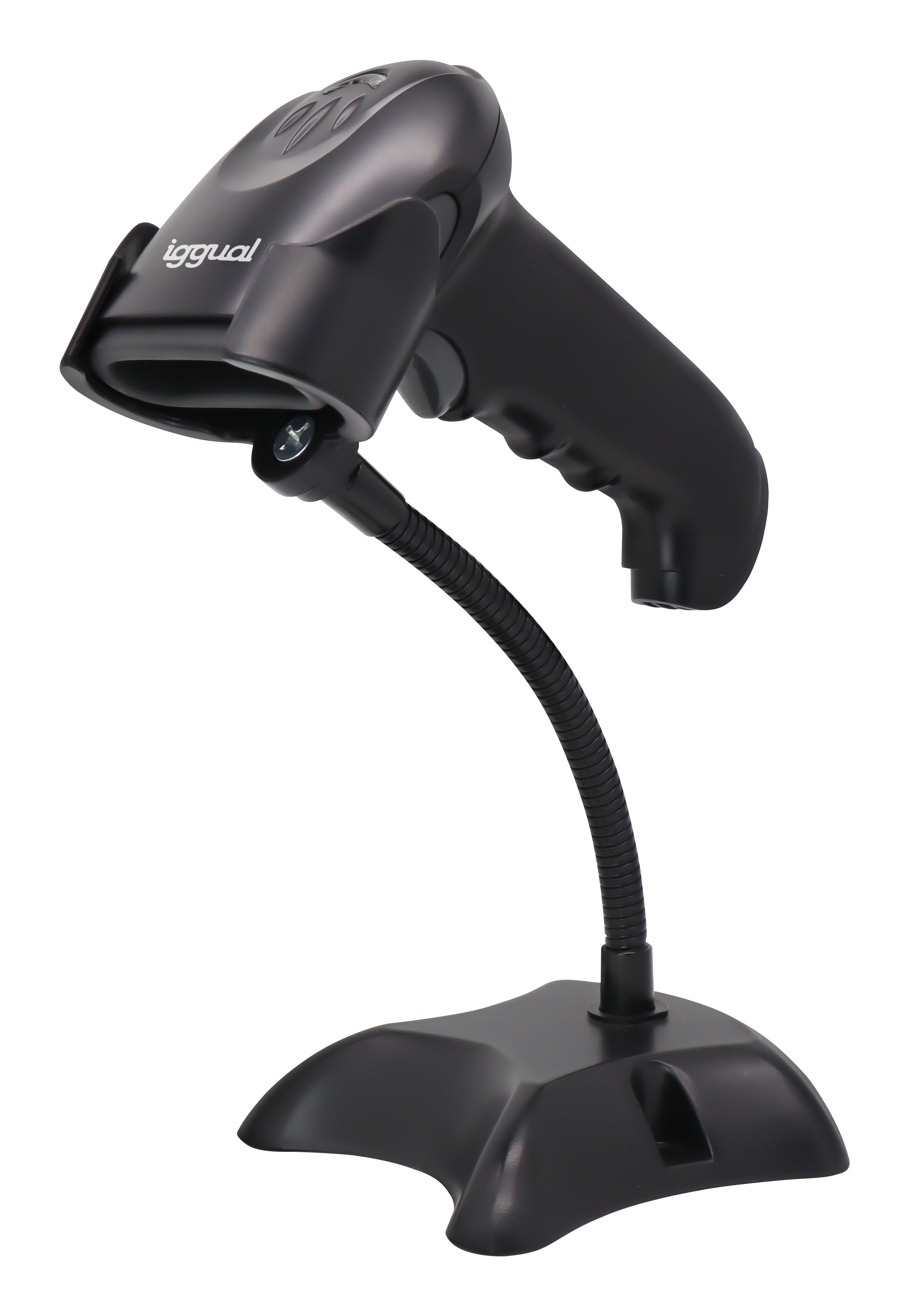 Iggual Lector Código Barras 2d Usb Gatillo Soporte