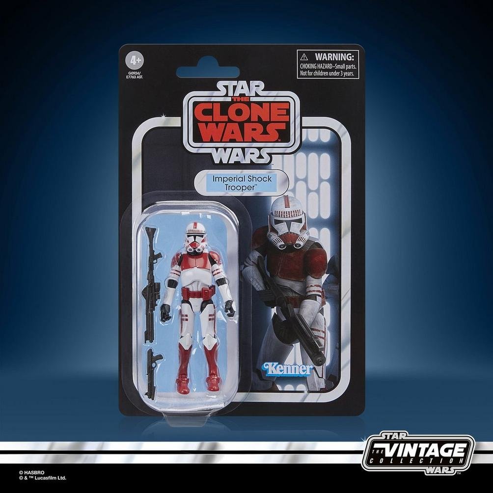 Figura Hasbro Star Wars The Clone Wars Imperial Shock Trooper