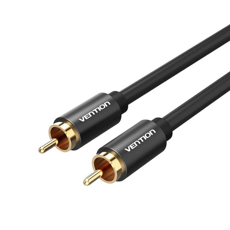 Cable Estéreo Vention Vab-R09-B200 Rca Macho Rca Macho 2m Negro