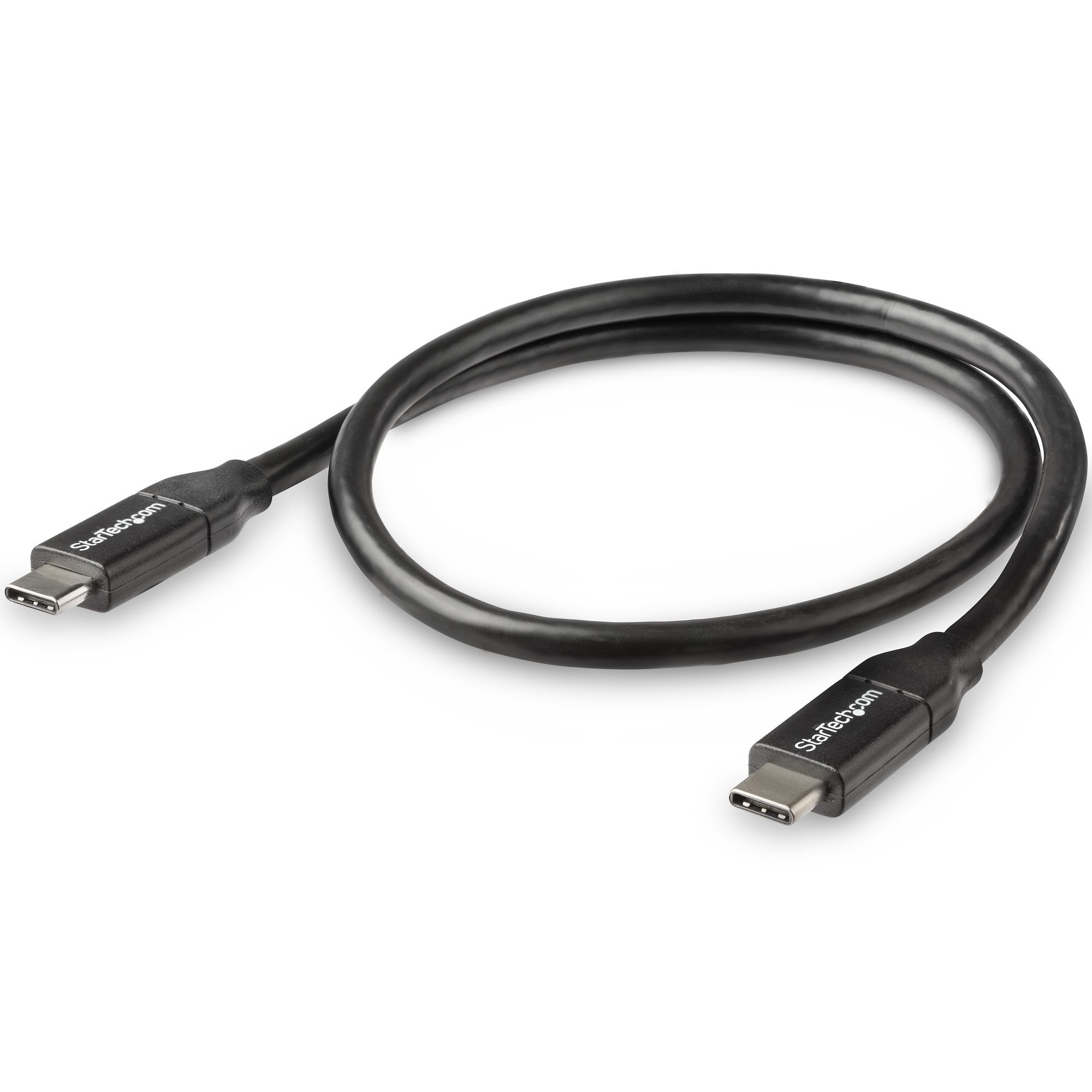 Startech.Com Cable De 50cm Usb-C A Usb-C Con Capacidad Para Entrega De Alimentación De 5a - Usb Tipoc - Cable De Carga Usbc - Usb 2.0