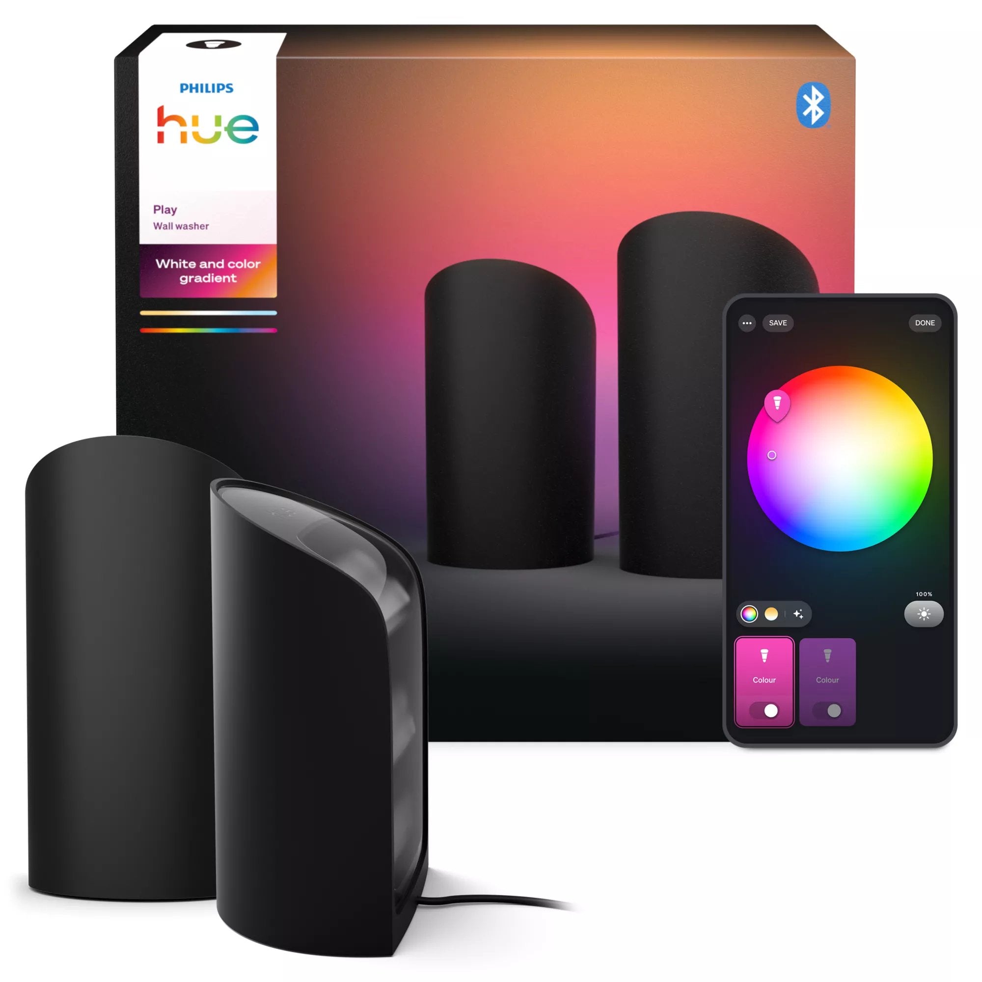 EAN 8720169385993 - Philips Hue White and Color ambiance 8720169385993 iluminación inteligente Lámpara de mesa inteligente Bl imagen 4