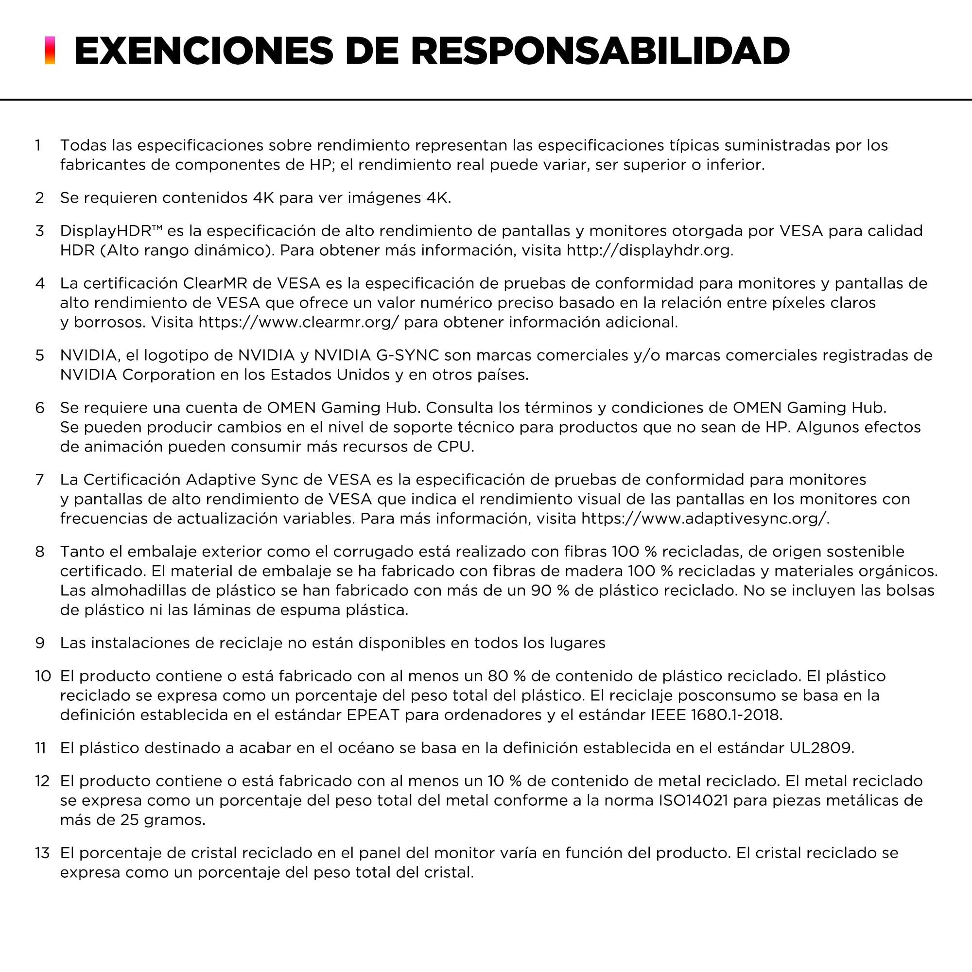 EAN 197961928082 - HP OMEN Transcend 31.5 inch UHD 240Hz OLED Gaming Monitor - Transcend 32 pantalla para PC 80 cm (31.5") 38 imagen 17