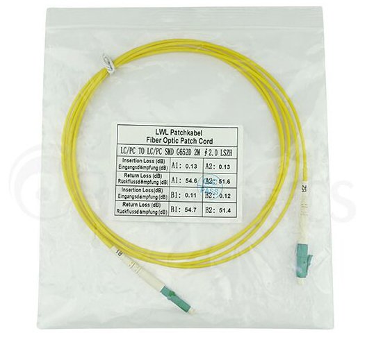 EAN 4063232609133 - BlueOptics SFP2121BU50MM Cable de fibra óptica e InfiniBand 50 m LC Amarillo imagen 5