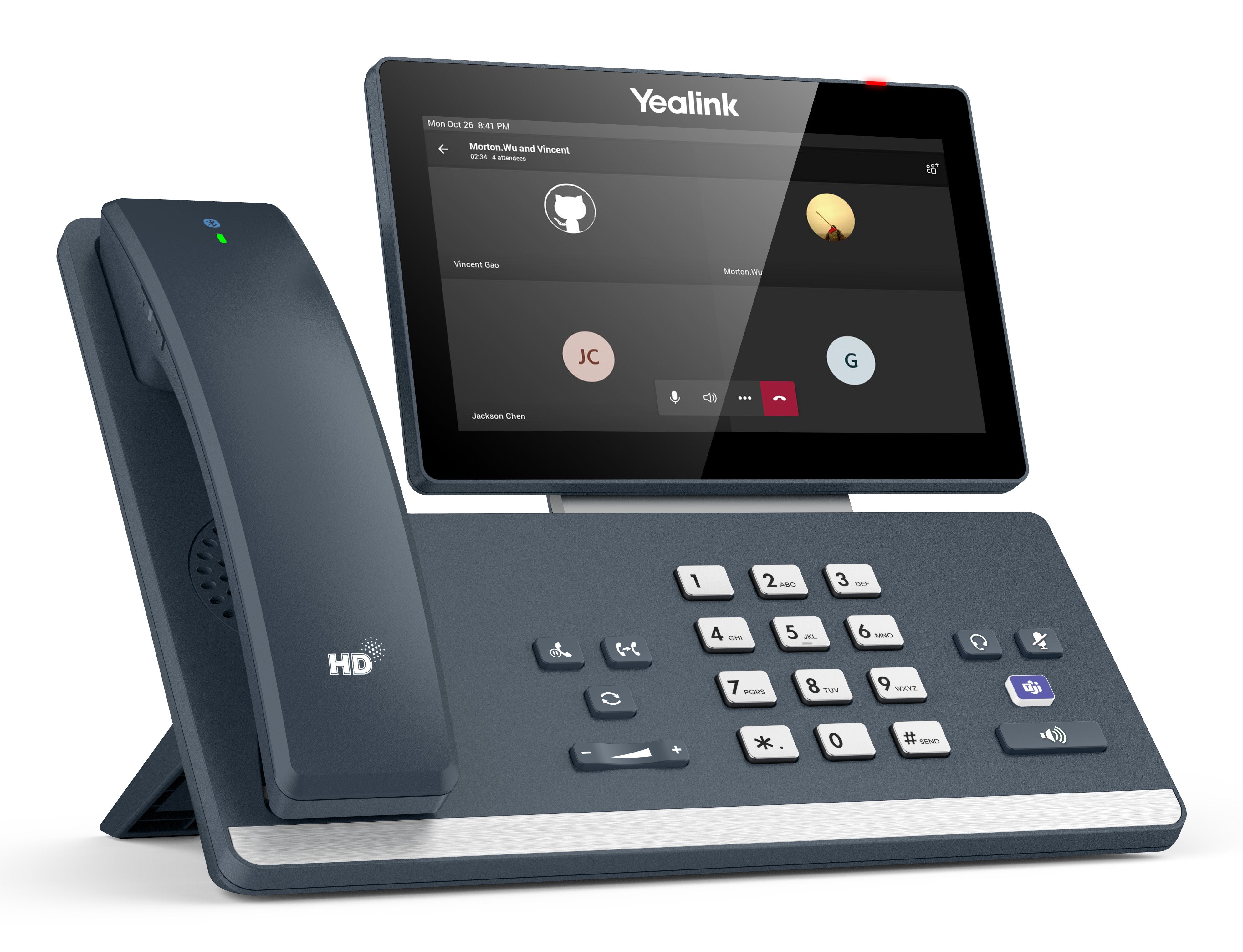 EAN 5715328093744 - Yealink MP58-WH E2 Teams teléfono IP Gris LCD Wifi imagen 2