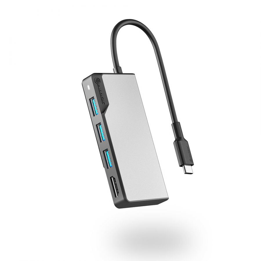 Alogic Usb-C Hub 5 In 1 Hdmi & Usb Space Gris