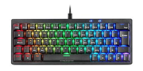 EAN 8435693106340 - Mars Gaming MKMINIPRO teclado Juego USB imagen 1