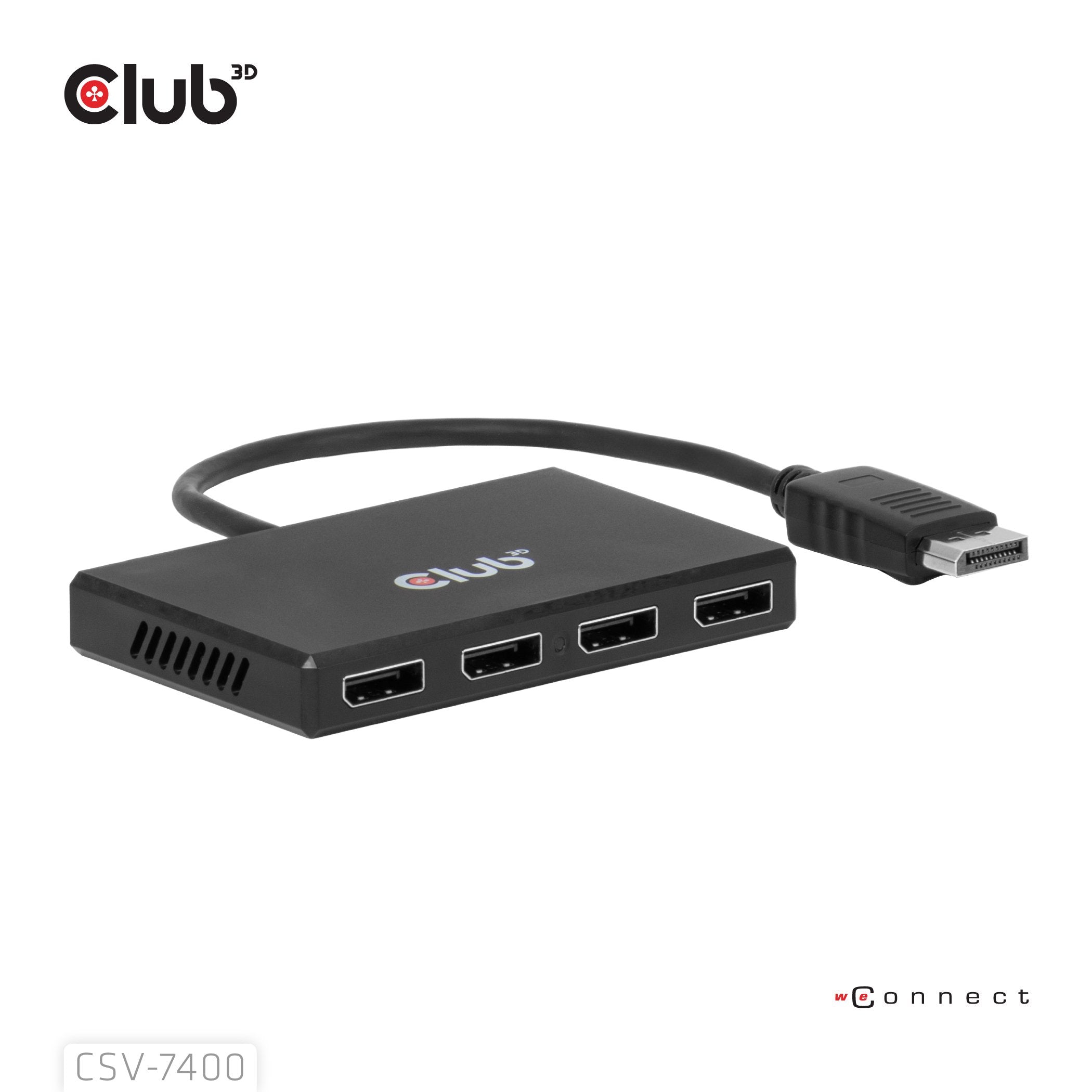 EAN 8719214473679 - CLUB3D CSV-7400 divisor de video 4x DisplayPort imagen 12