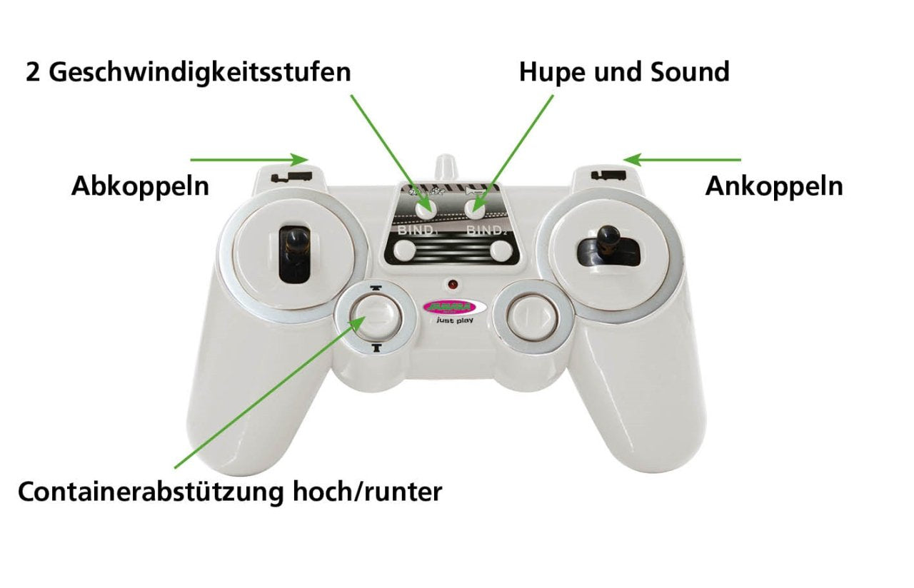 Jamara Container Lkw Mercedes Benz Arocs 1:20 2,4g