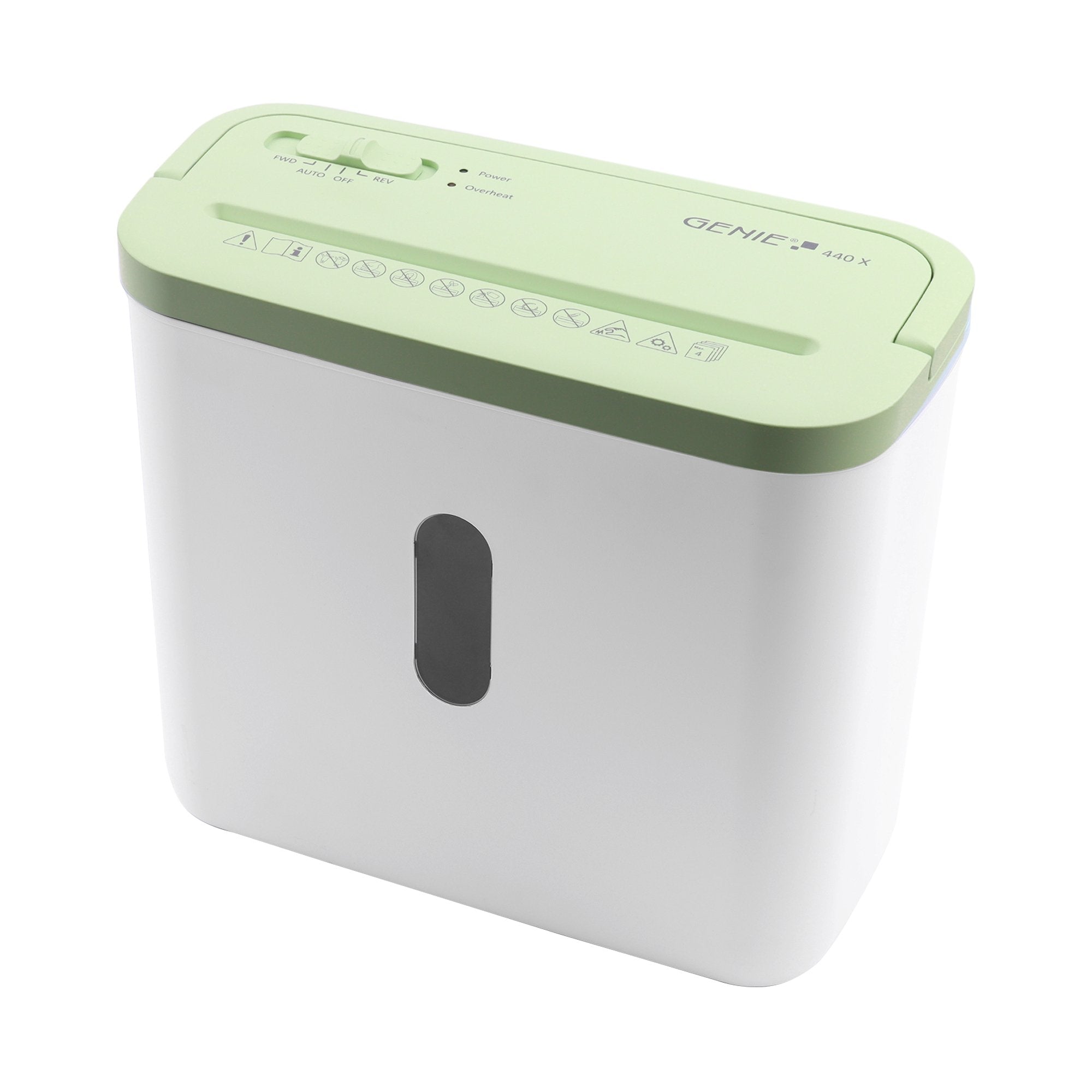 EAN 4030152953677 - Genie 440 X GR triturador de papel Corte cruzado 72 dB Verde, Blanco imagen 1