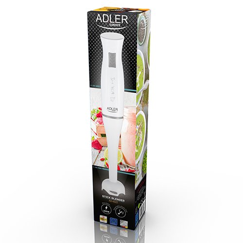 Adler Ad 4622 Batidora De Mano, 200 W, Número De Velocidades 1, Blanco