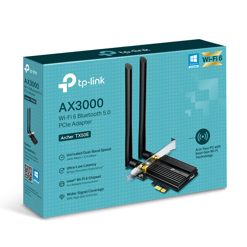 EAN 6935364052867 - TP-Link Archer TX50E WLAN / Bluetooth 2402 Mbit/s imagen 2