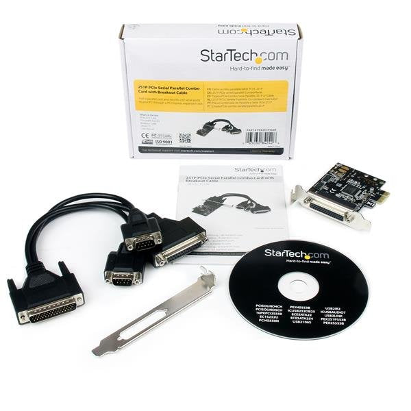Tarjeta Pci-Express Puerto Serie Startech Lowprofi