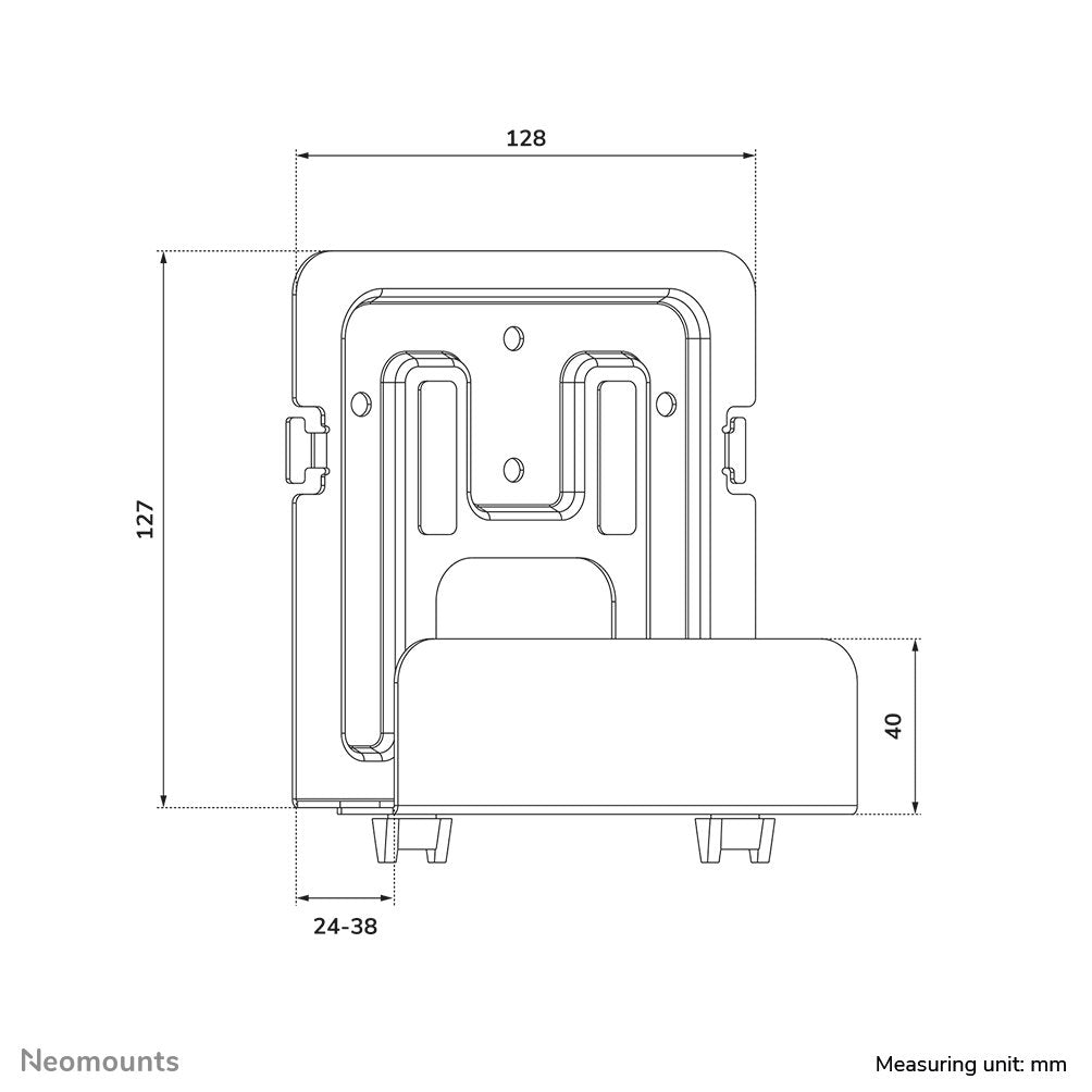 EAN 8717371449094 - Neomounts AWL-440BL accesorio para soporte de televisor imagen 11