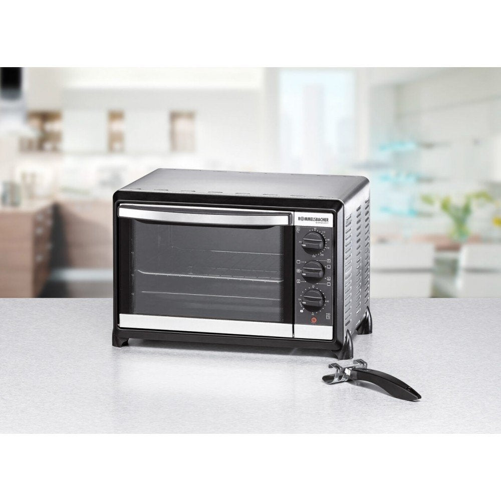 EAN 4001797270115 - Rommelsbacher BG 1055/E horno tostador 18 L Negro, Acero inoxidable Parrilla imagen 2
