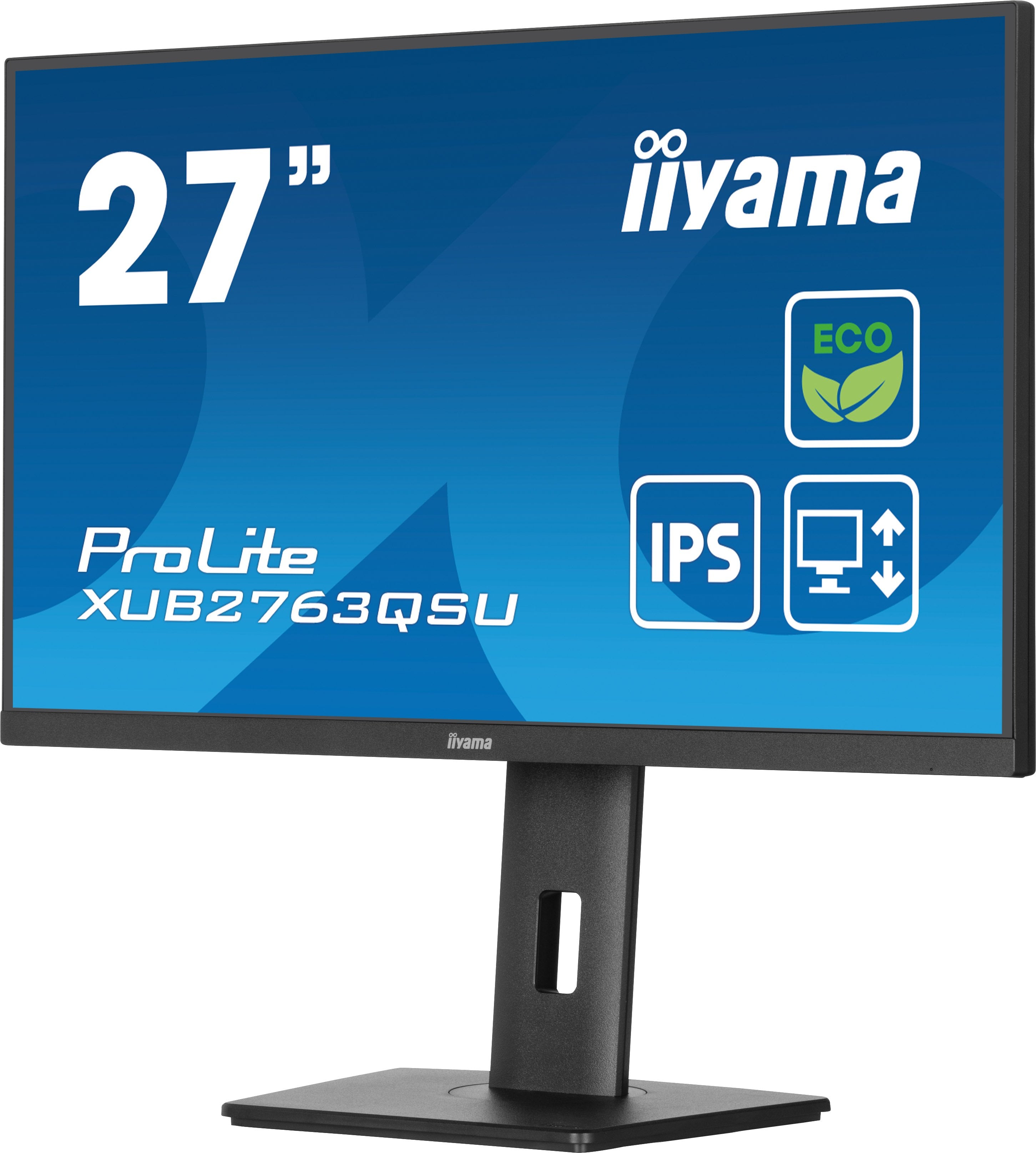 EAN 4948570124282 - iiyama ProLite XUB2763QSU-B1 pantalla para PC 68,6 cm (27") 2560 x 1440 Pixeles Quad HD LED Negro imagen 7