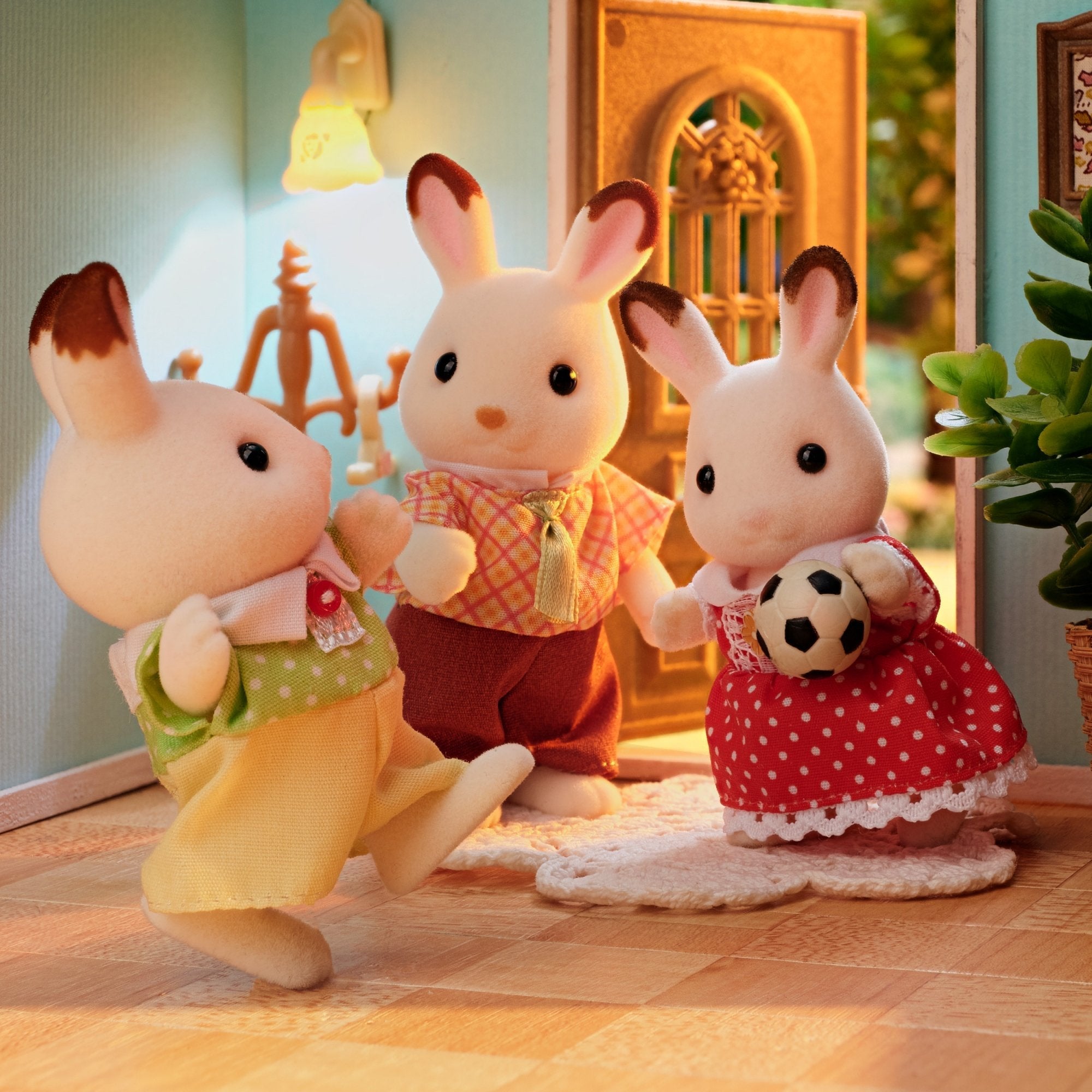 Epoch Sylvanian Families - Schokoladenhasen Familie 5655