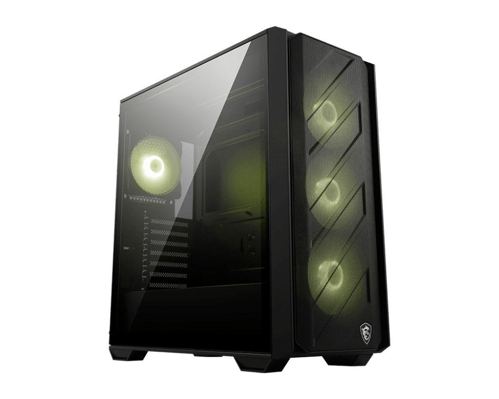 EAN 4711377386197 - MSI MAG FORGE 330R AIRFLOW carcasa de ordenador Midi Tower Negro, Transparente imagen 1
