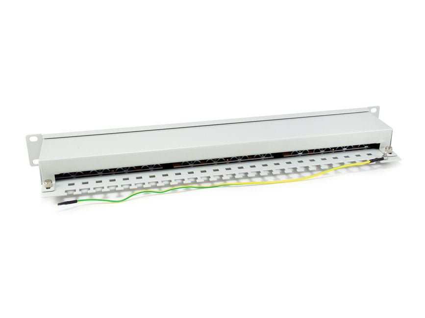 Equip Patch Panel 24x Rj45 Cat6 19 "1u Gris