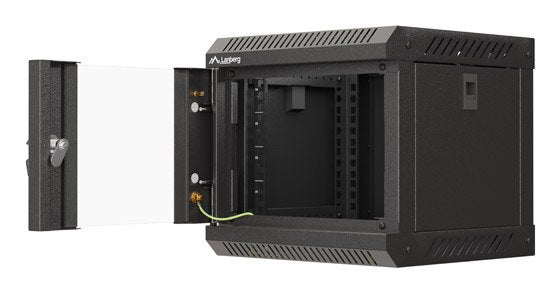 Armario Instalación Rack Colgante 10 Pulgadas 4u 300x300 Negro