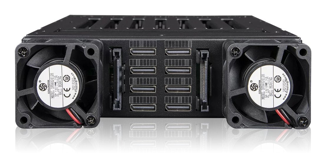 EAN 4713227445955 - Icy Dock ToughArmor MB873MP-B V2 Caja externa para unidad de estado sólido (SSD) Negro 5.25" imagen 3