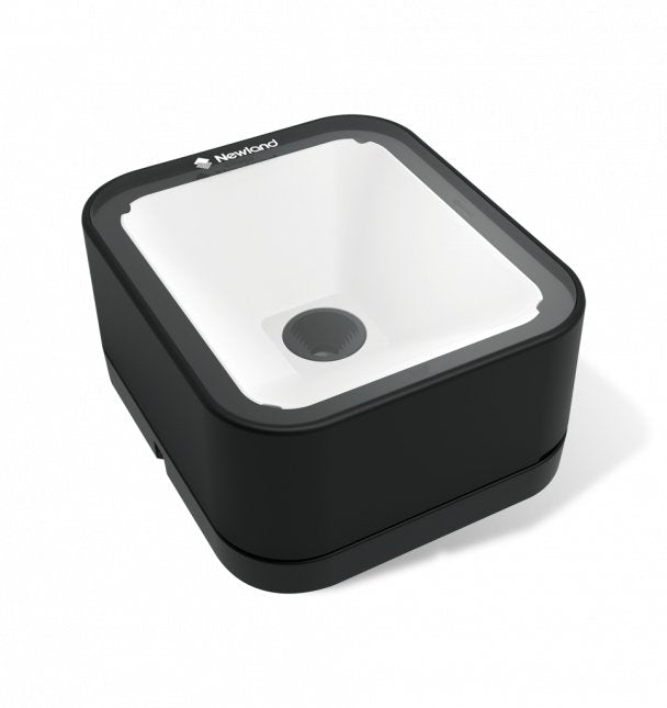 Newland Fr27 Urchin Lector De Códigos De Barras Fijo 1d/2d Cmos Negro, Blanco (Fr27 Urchina 2d Cmos Desktop - Area Imager Reader W/1.5m Usbcbl)