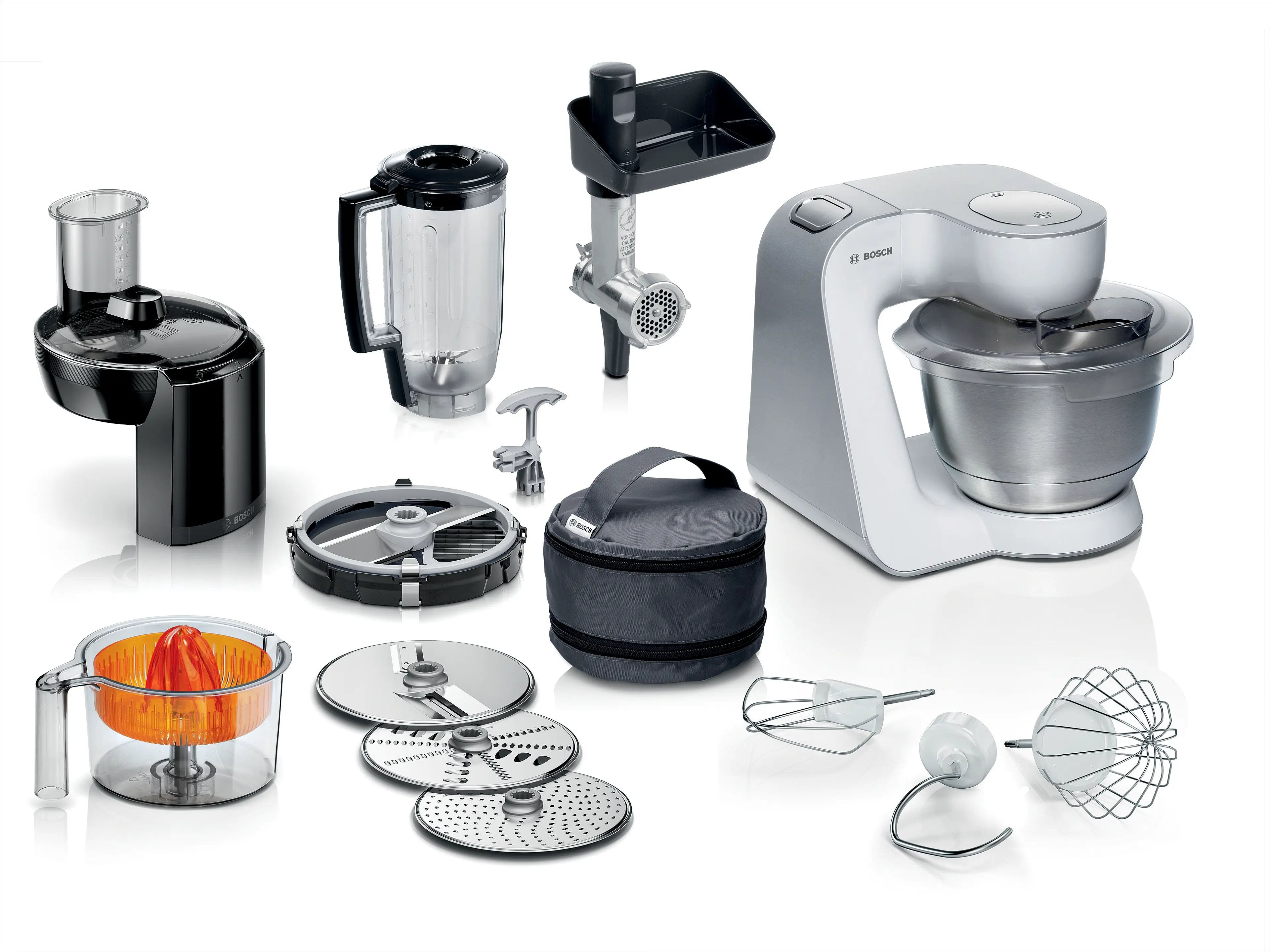 EAN 4242005535811 - Bosch Serie 4 MUM 5 robot de cocina 1000 W 3,9 L Blanco imagen 1