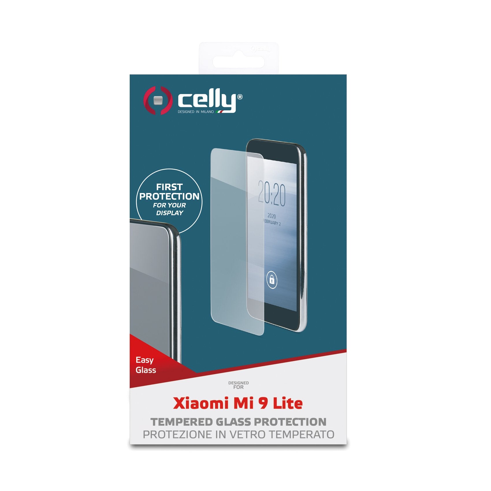 EAN 8021735756019 - Celly Easy Glass Protector de pantalla Xiaomi 1 pieza(s) imagen 3