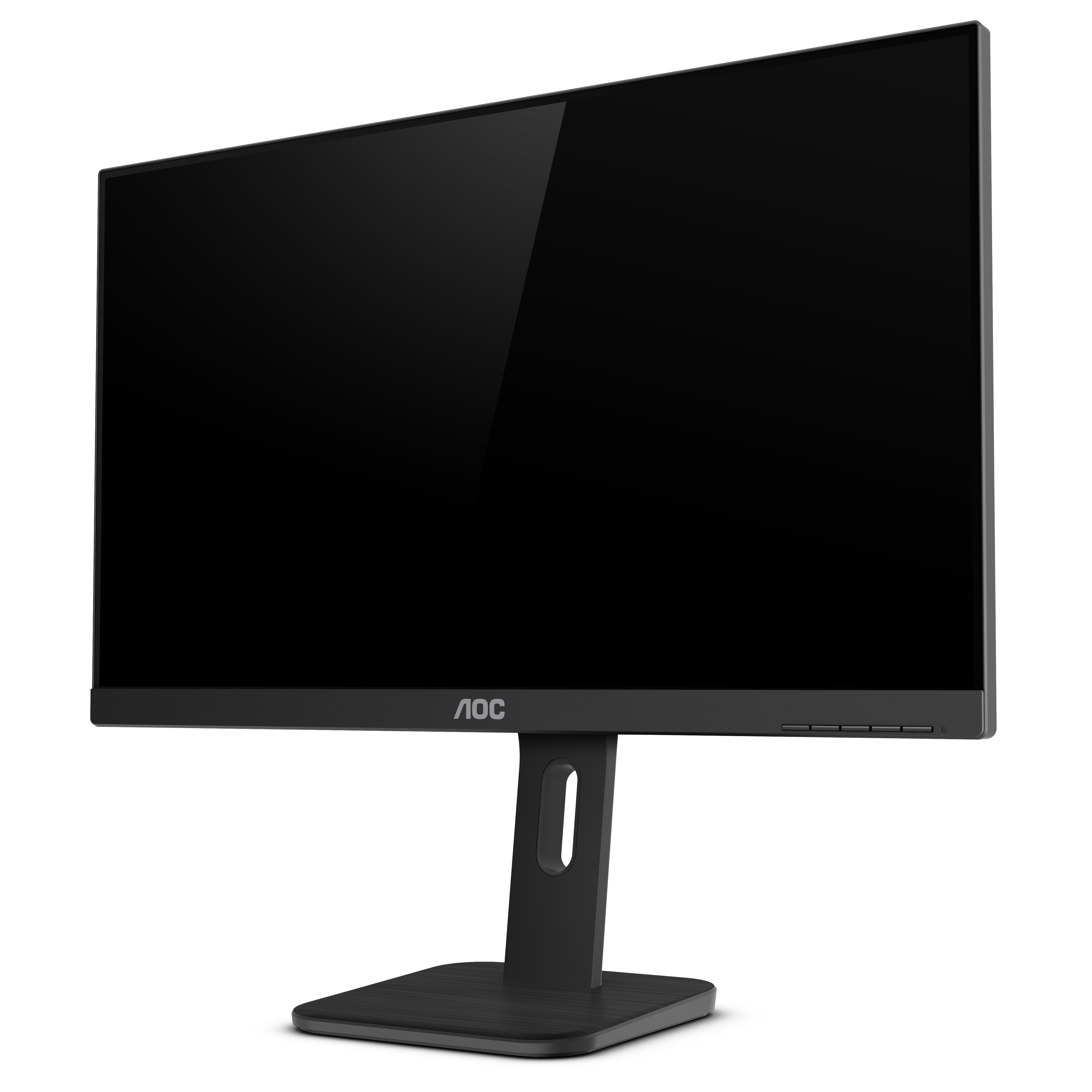 Monitor Aoc 23.8" 24p1 Ips 16:9 5ms Vga Dvi Hdmi Dp Sp Pivot