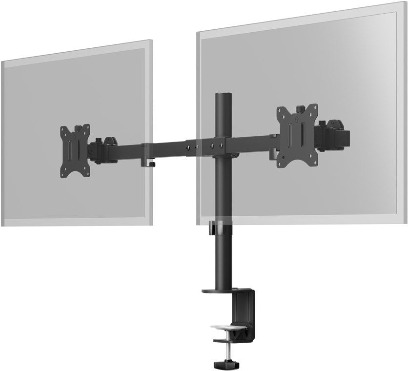 Soporte Monitor Goobay Mesa Double Mount Fix