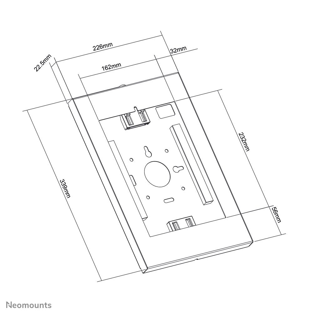 EAN 8717371449292 - Neomounts WL15-650WH1 soporte de seguridad para tabletas Blanco 27,9 cm (11") imagen 10