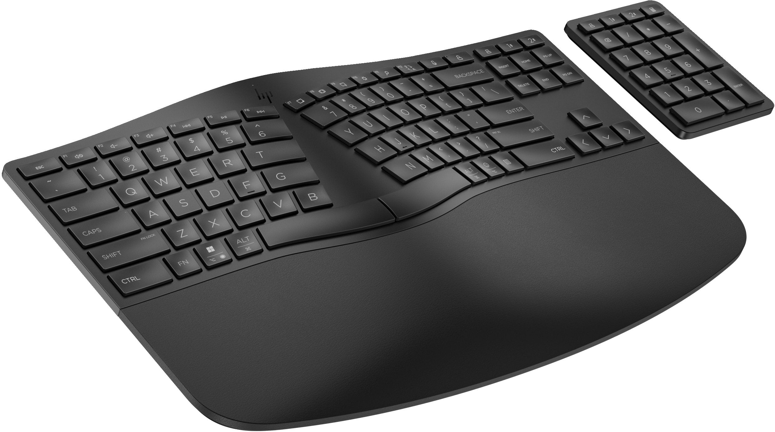 EAN 0197192177747 - HP 965 Ergonomic Wireless Keyboard teclado Hogar RF Wireless + Bluetooth QWERTY Inglés Negro imagen 3