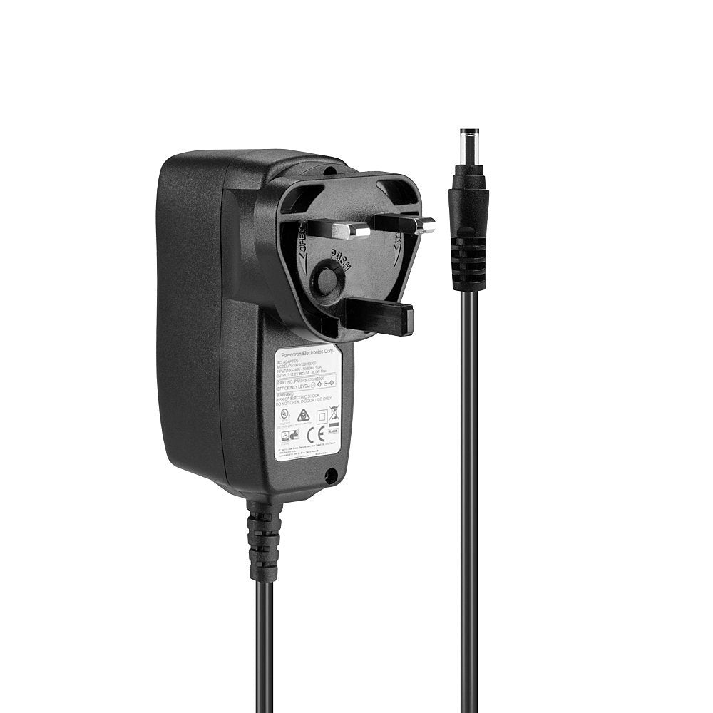 12vdc 3a Multi-Country Power Supply, 5.5/2.5mm