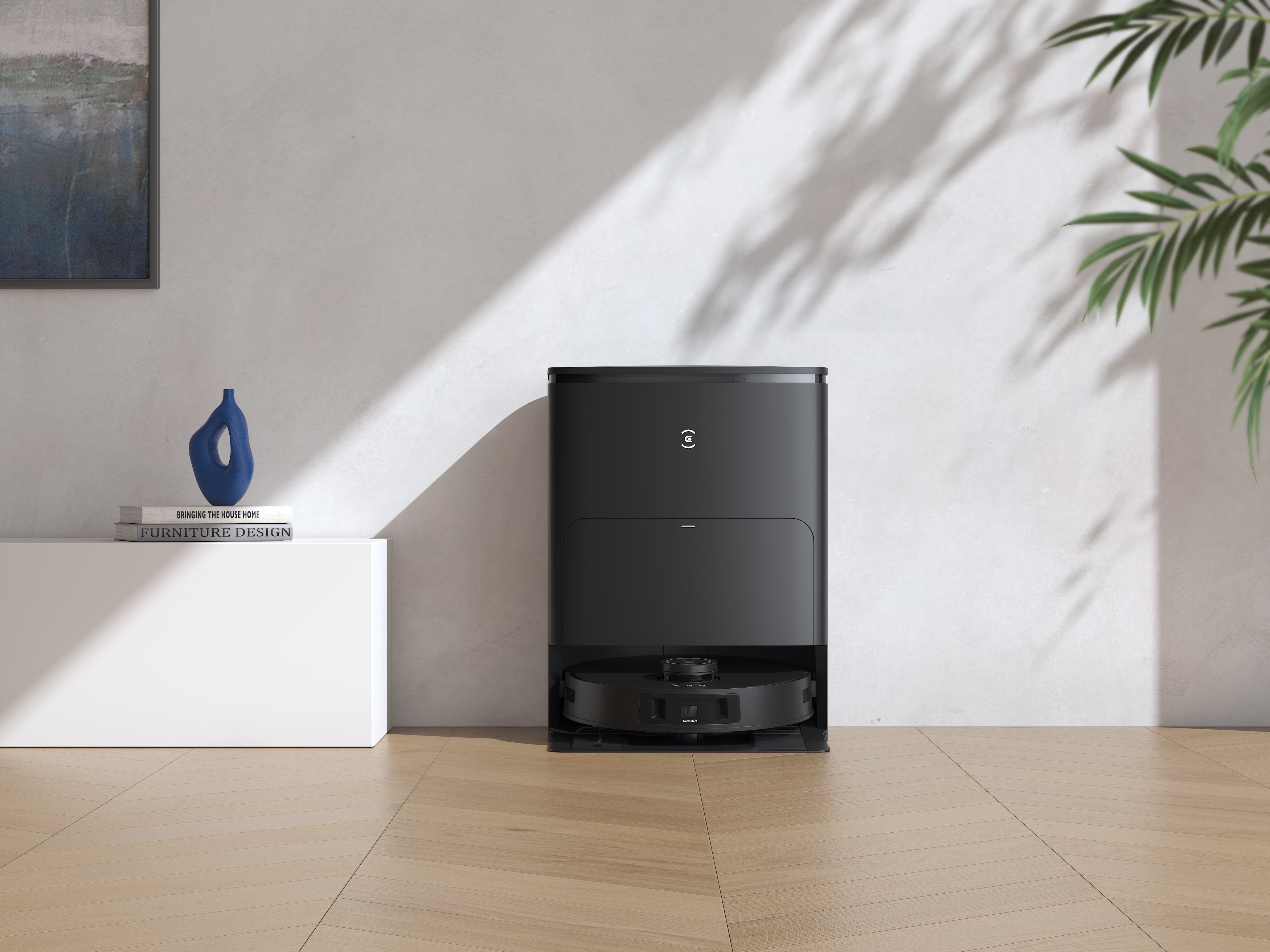 Robot Aspirador Ecovacs Deebot T30s Pro Negro, Incluye Estación Omni Todo En Uno T30s Pro Black
