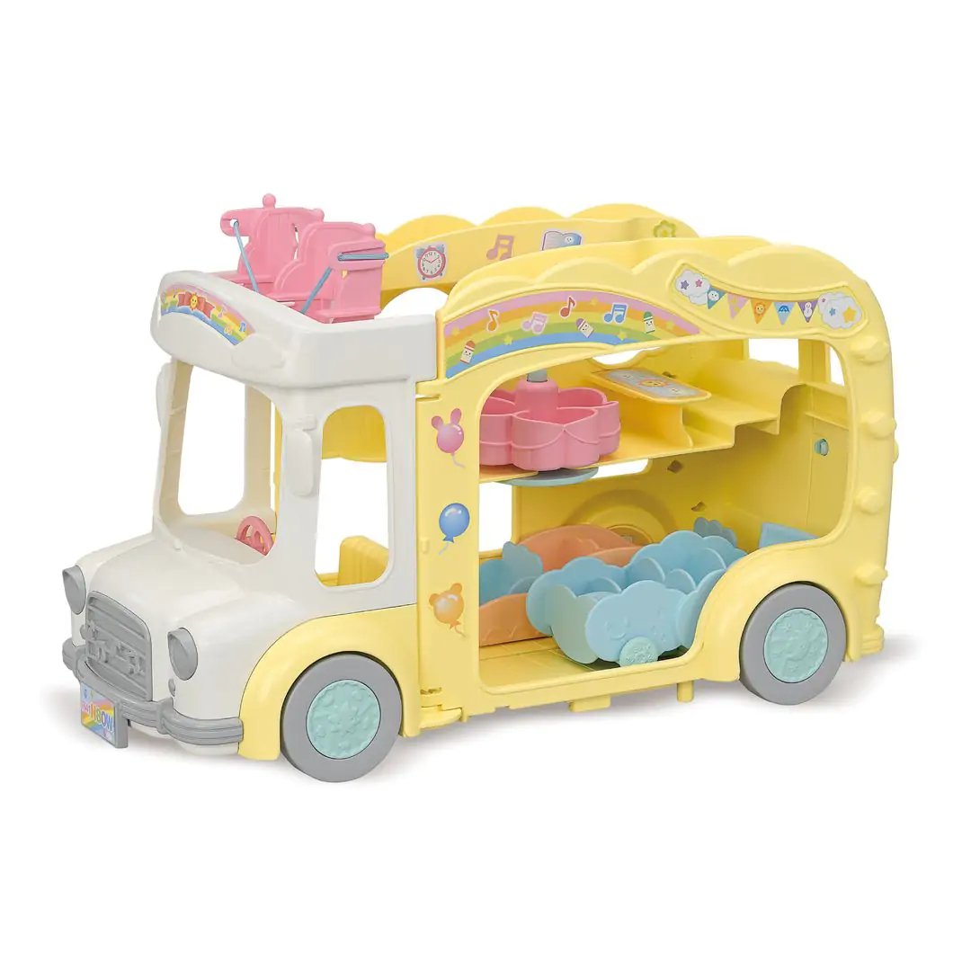 Epoch Sylvanian Families - Erlebniskindergarten Bus Regenbogen 5744