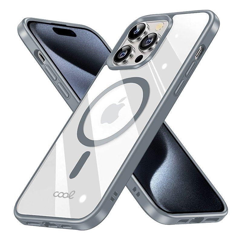 EAN 8434847074153 - COOL Accesorios COOL funda para teléfono móvil 15,5 cm (6.1") Plata, Transparente imagen 3