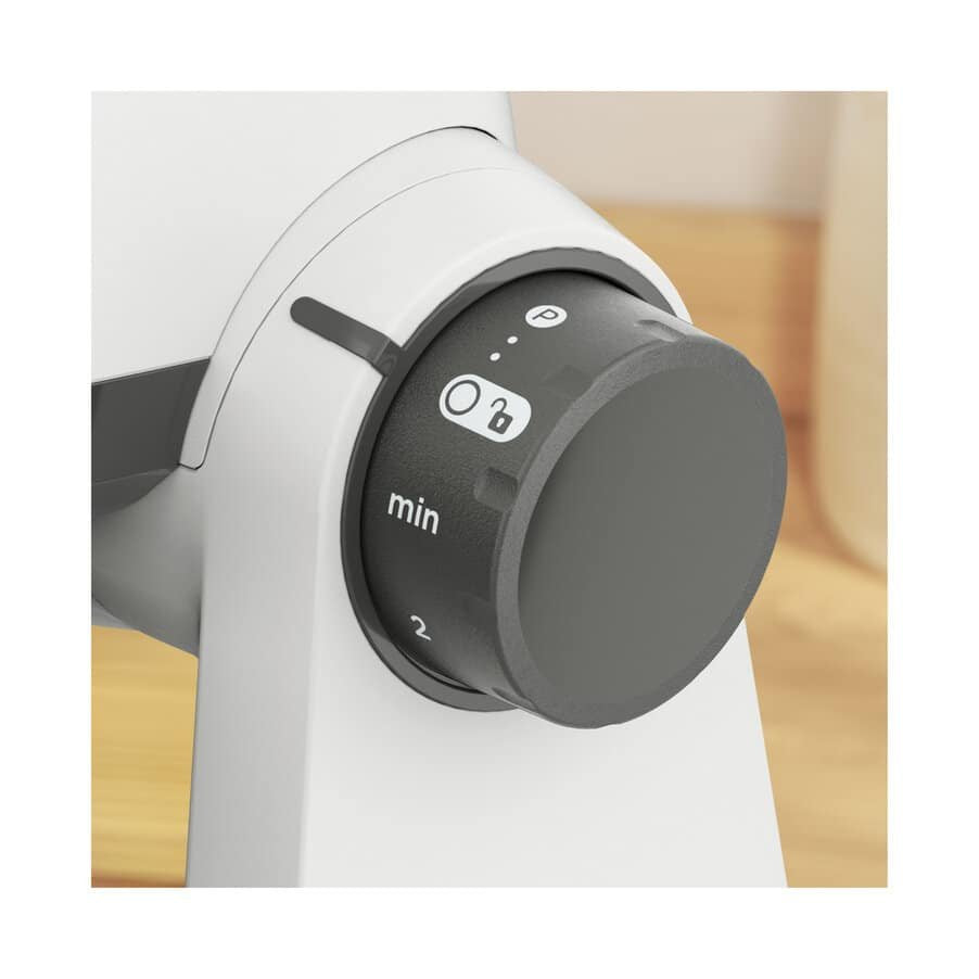 Robot De Cocina Kenwood Multi Tasker Con Cabezal Elevable, Bol 4,3l, Capacidad 1,7 Kg De Masa, Amasadora Y Batidora De Vaso Con Conexión Para Accesorios Y Tapa Antisalpicaduras, Blanco (Khc30.000wh) 0w20010124