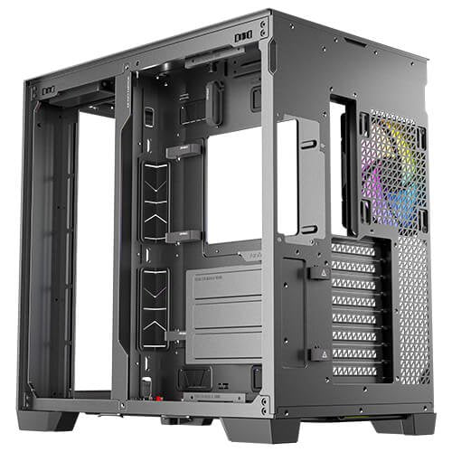 Caja Pc Antec C8 Argb E-Atx Negro 2xvent 160 Mm 1x140mm 2xusb Sn Fuente