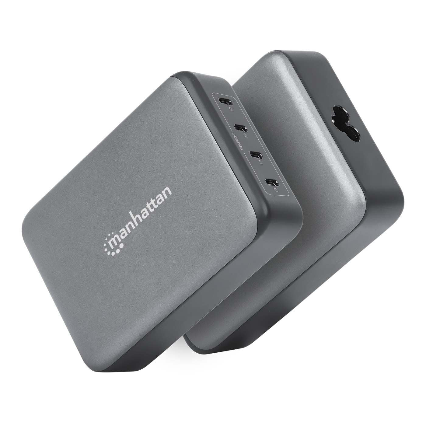 Manhattan 4-Port Gan Usb Power Delivery-Lademation 240w