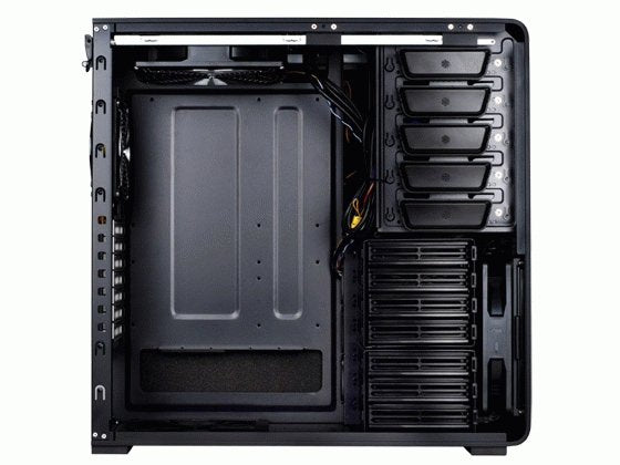 Silverstone Ft01b-W Negra Con Ventana