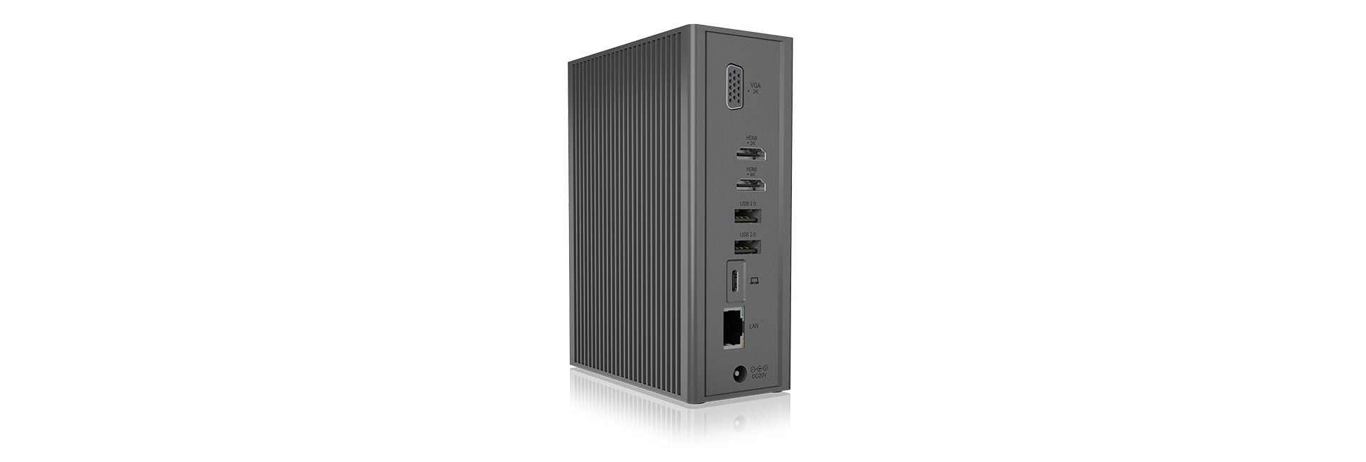 Estación De Acoplamiento Icybox Usb 3.0 -> Dp Usb3.0 Lan 3x Video