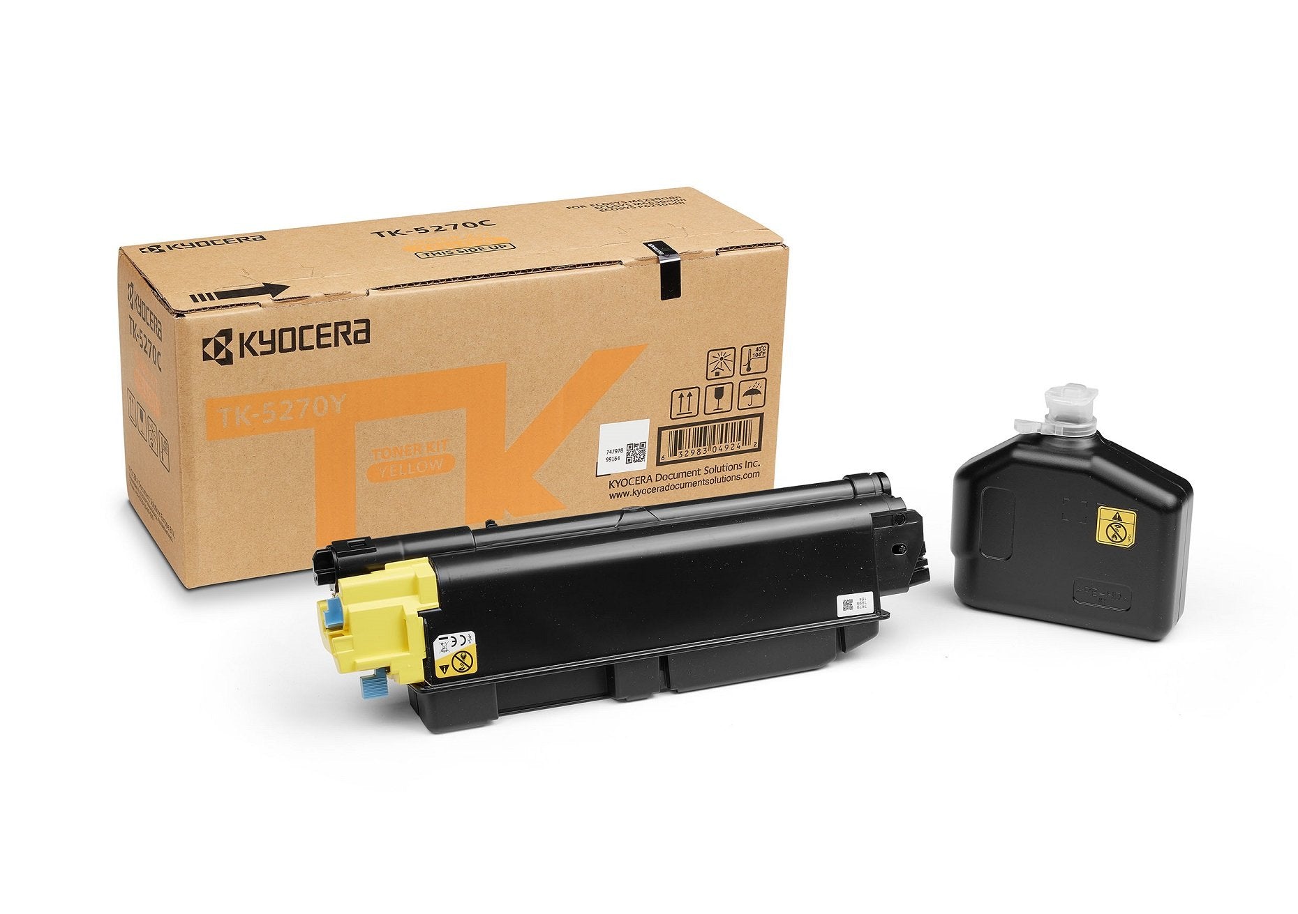 Toner Original Kyocera Tk 5270y,Amarillo,Original,Kit De Toner,Para Ecosys M6230cidn, M6630cidn, P6230cdn