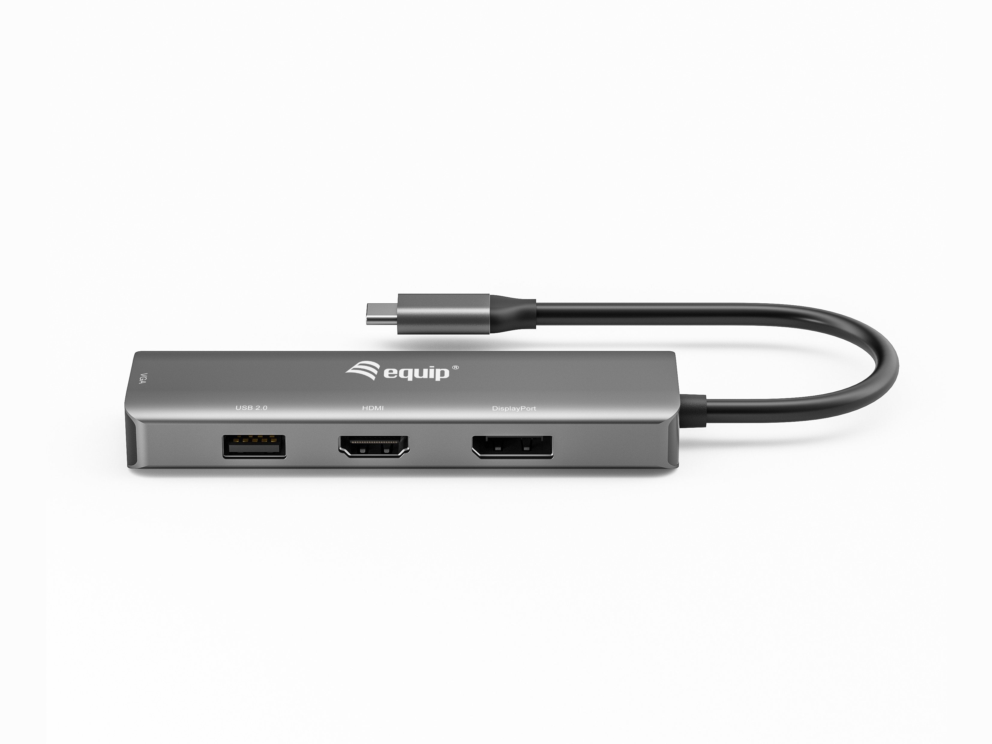 EAN 4015867227640 - Equip 133485 Adaptador gráfico USB 3840 x 2160 Pixeles Negro, Plata imagen 3